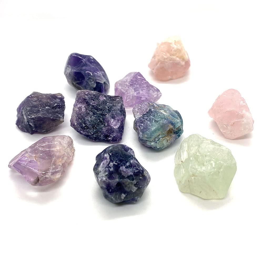 Amazon.co.jp: 天然水晶の原石 ナチュラルマジック 1 個不規則な石の  