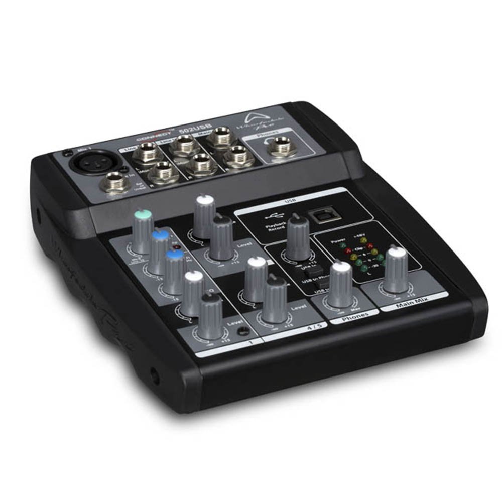 Wharfedale Pro Connect 502 USB Mixer für Live, Studio, Karaoke etc.