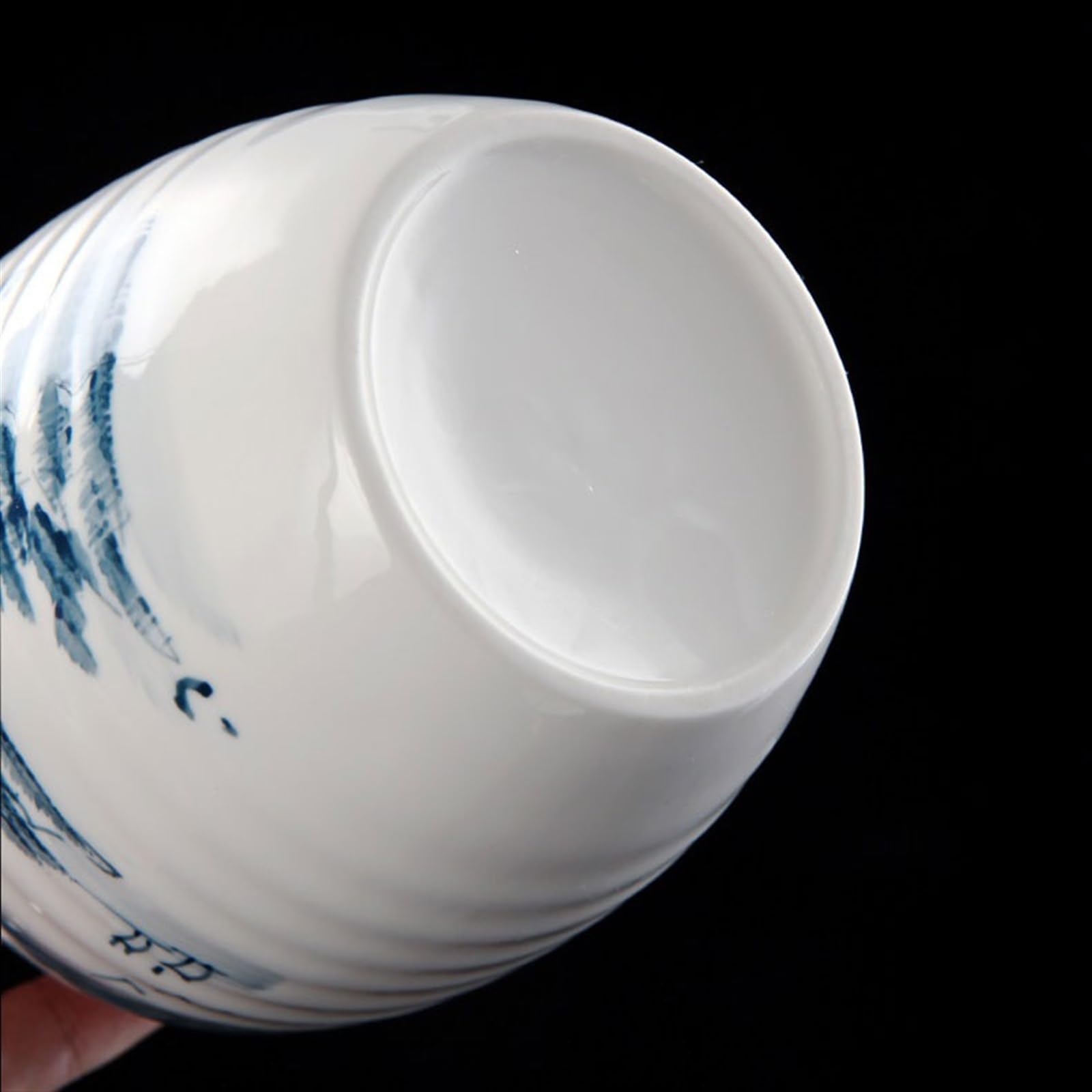 Pojemniki do przechowywania herbaty ręcznie malowany ceramiczny słoik do przechowywania o dużej pojemności szczelny pojemnik na herbatę luksusowe przechowywanie w kuchni pusty garnek herbaciarnia
