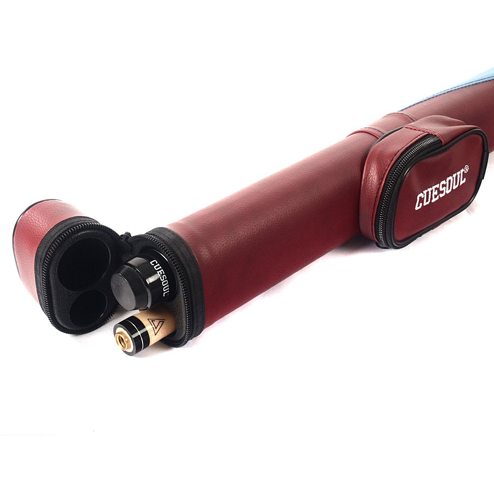 CUESOUL 19 onces 1/2 Jointé Maple Pool Cue Bâton avec étui