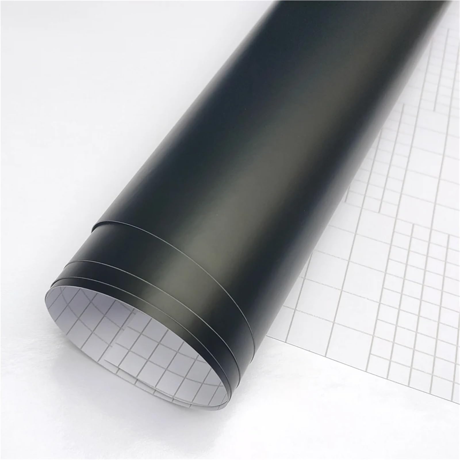 Fensterbeschläge Schwarze, Matte Autofolie, Aufkleberbogen, Fahrzeugaufkleber, Fensterleisten, Konsole, Computer, blasenfrei(50cmx 300cm)