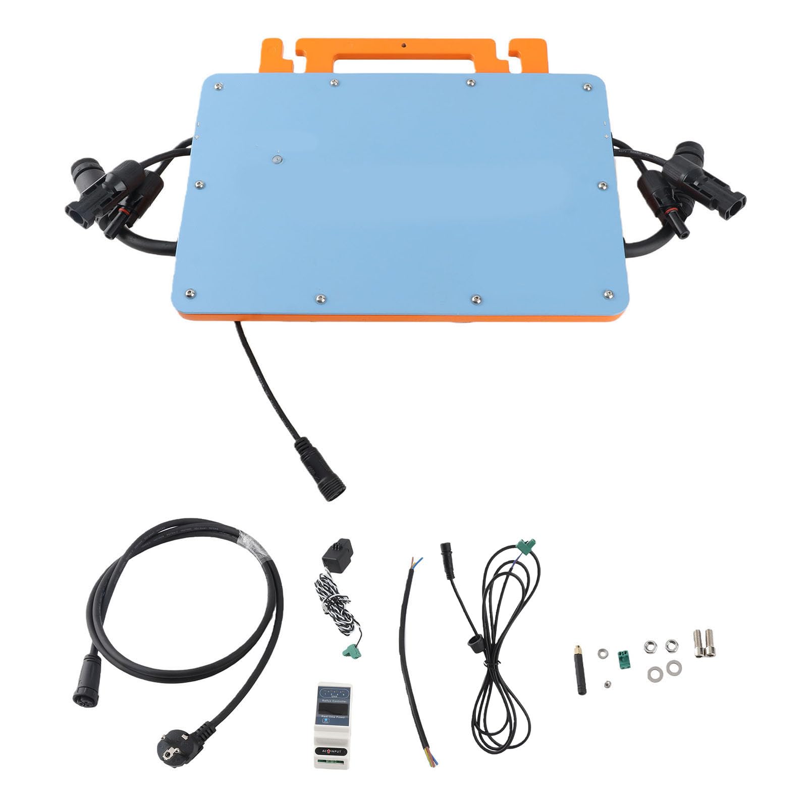 Jeffergarden Micro Inverter Solare da 800 W MPPT Anti-inversione di Flusso con Controllo APP per Solare Domestico Micro Inverter Monofase Collegato Alla Rete Fotovoltaico (Spina UE 230V)