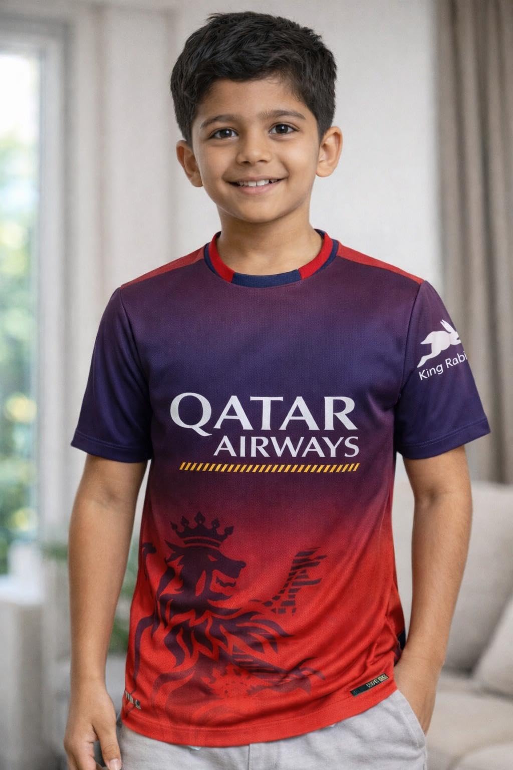 King Rabbit IPL Jersey for Kids-picture-17