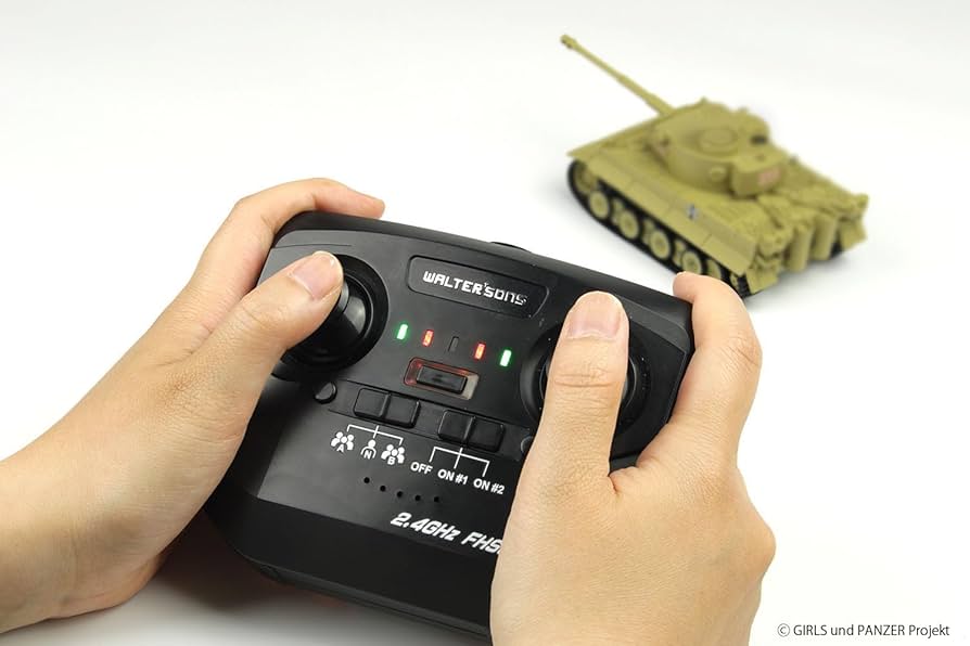 Amazon.co.jp: プラッツ ガールズ&パンツァー 1/64 RCバトル戦車