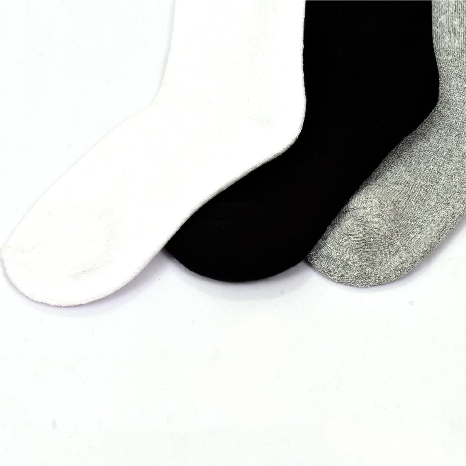 FOOTPRINTS Kids Unisex Organic Cotton & Bamboo Sports Socks | Multicolor | Pack of 3 (9-12 Years) - Image 3 thumbnail