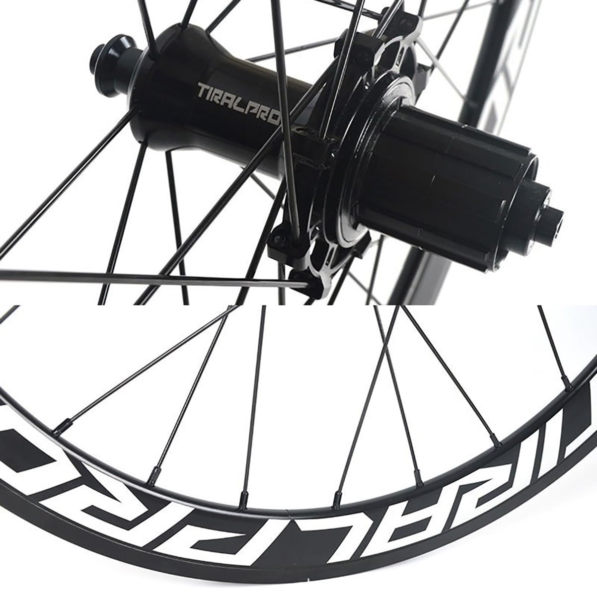 Paire De Roues Vélo 700C - Moyeu QR, 2 Roulements Avant, 4 Arrière, Pour Frein à Disque