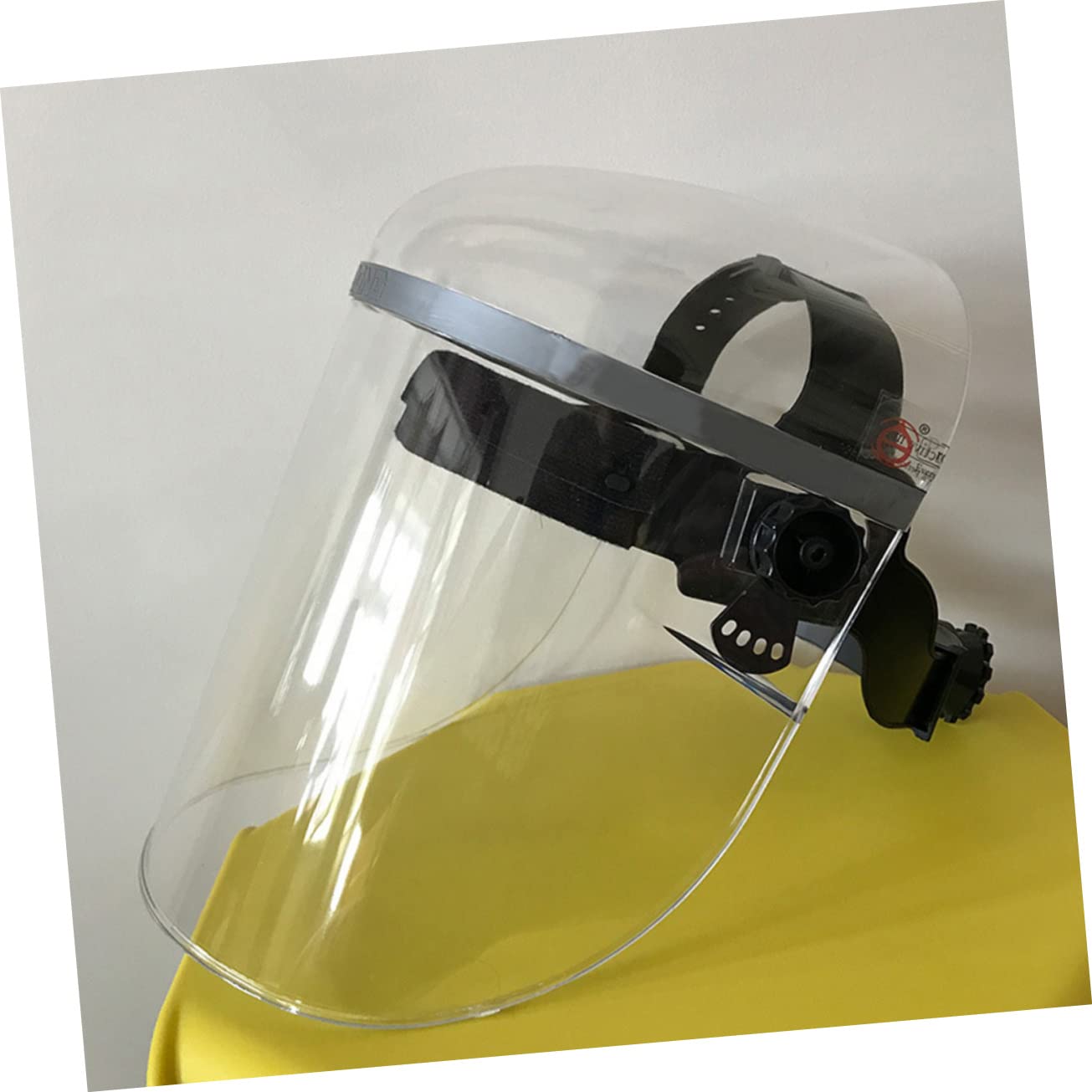 Visière de Protection Faciale Tête 1 Pièce Pmma Anti-Projections | Résistant à L'huile, Résistant à Chaleur, Déflecteur de Prévention Cuisine et Course