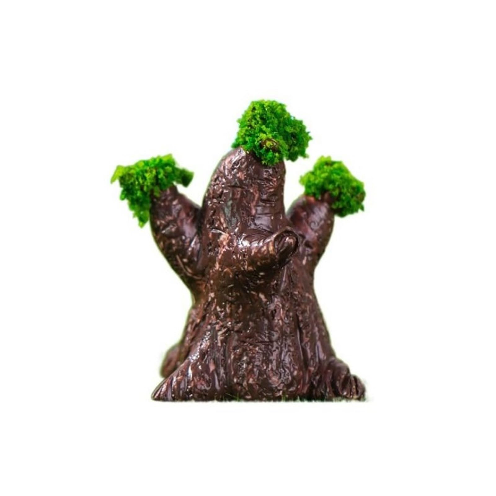 DUNSBY Model Trees 3pcs Simulation Mini Flower Tree Miniature Fairy Garden Moss Micro Landscape Decoration Ornament Resin Crafts(Color-06)