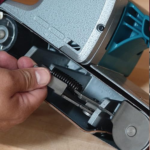 Miniatura 3 de MAKITA Lijadora de correa de 3 x 24 pulgadas, sin polvo, modelo 9924DB, azul