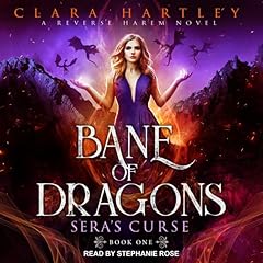 Bane of Dragons Audiolibro Por Clara Hartley arte de portada