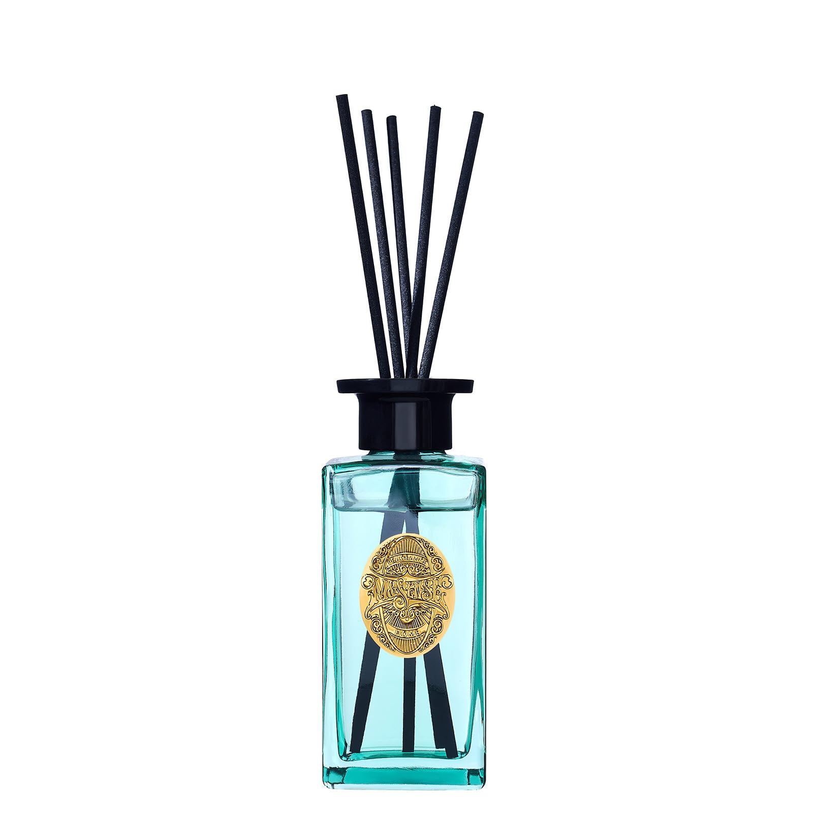M&SENSE 180ml Raumduft Sea Island Cotton Duft|Reed Diffuser mit 7 Duftstäbchen|Luxus Lufterfrischer für Badezimmer,Wohnung,Heimdekoration|Raumduft Stäbchen