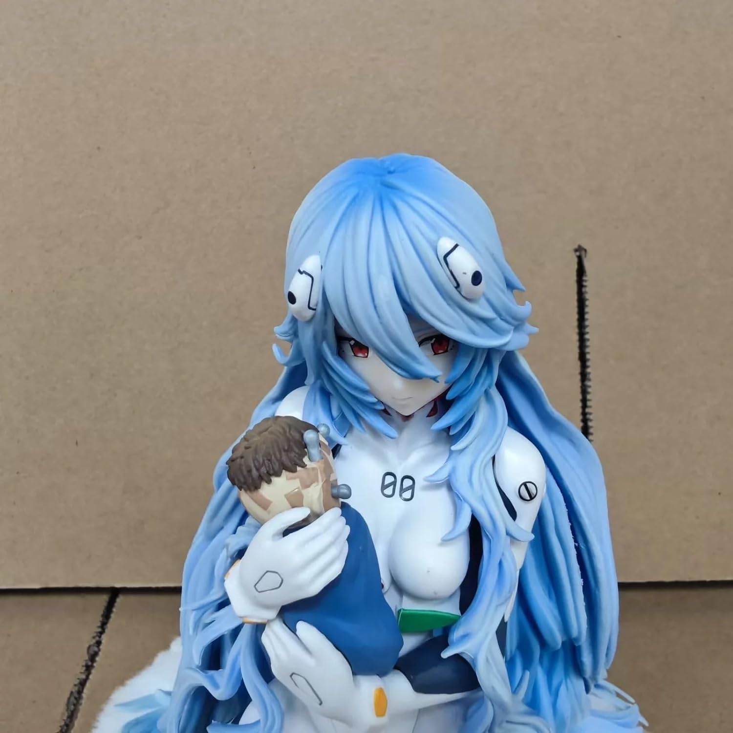 綾波レイ ロングヘアバージョン 1/7スケールフィギュア S-FIRE】1/7スケールフィギュア 綾波レイロングヘアVer.（セガ