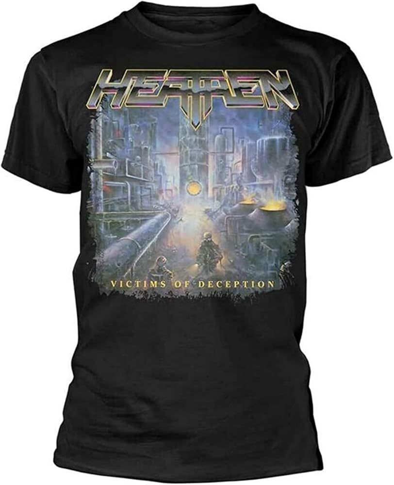 HEATHEN VICTIMS OF DECEPTION Tシャツ HEATHEN「VICTIMS OF DECEPTION」Tシャツ - バンドTシャツ SHOP