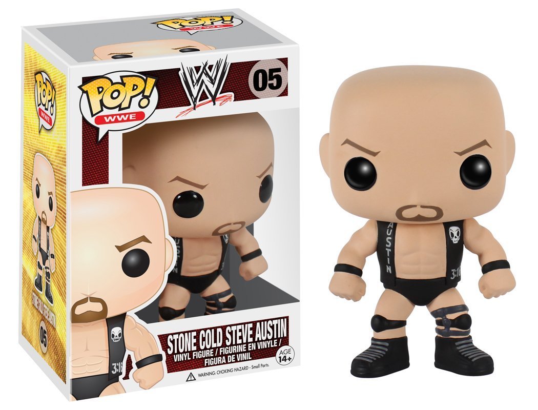 スポーツ選手 FUNKO POP WWE 05 STONE COLD STEVE AUSTIN Amazon.com: Funko POP WWE : Steve Austin Action Figure : Sports