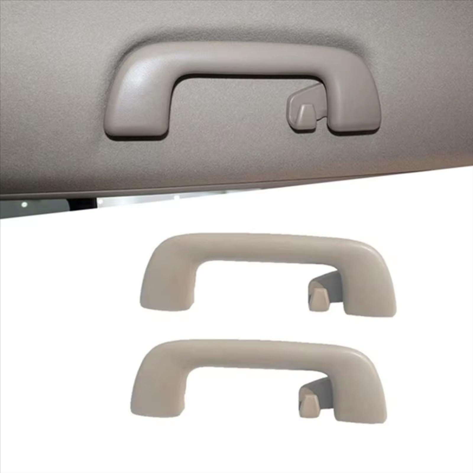 Generico Maniglia Trazione Tetto Compatibile con Toyota per Prius 2007-2012 per Rav4 2005-2012 4 Pz Auto Interno Tetto Bracciolo Soffitto Maniglia 74610-52030-B0
