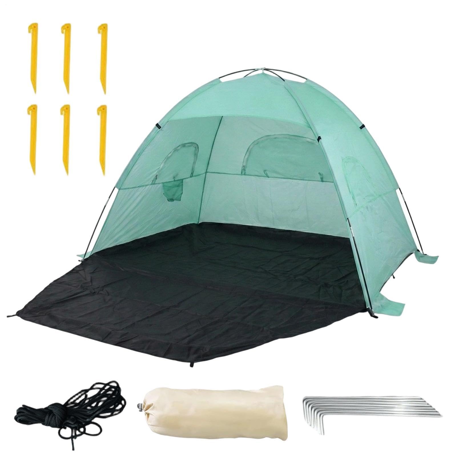Tienda de playa con refugio solar toldo portátil para piscina y camping