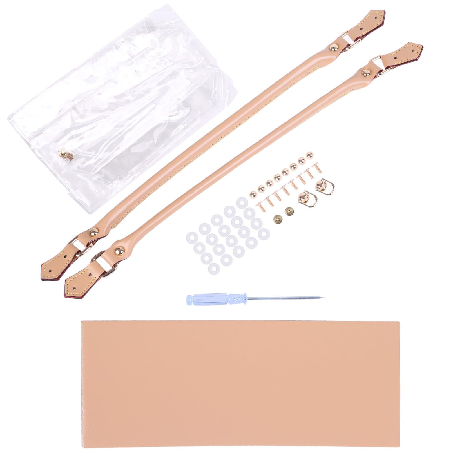 Sac en PVC transparent à fabriquer soi-même kit artisanal complet et robuste pour fille