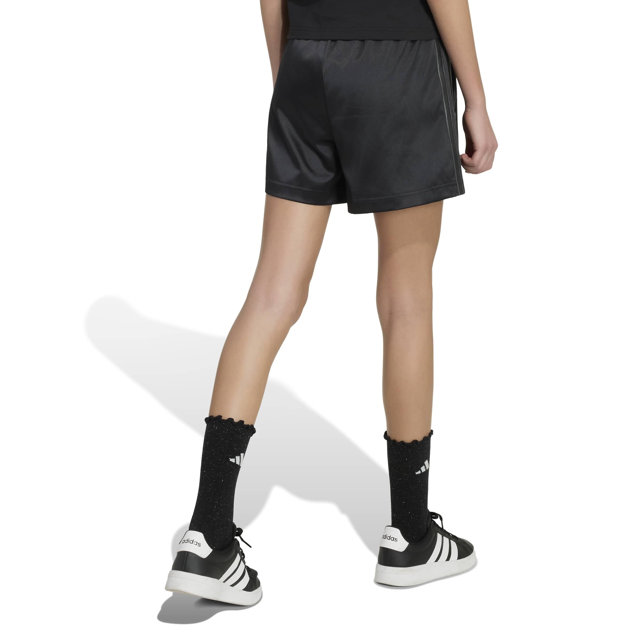 Adidas Pantaloncini Corti da Ragazza in Raso