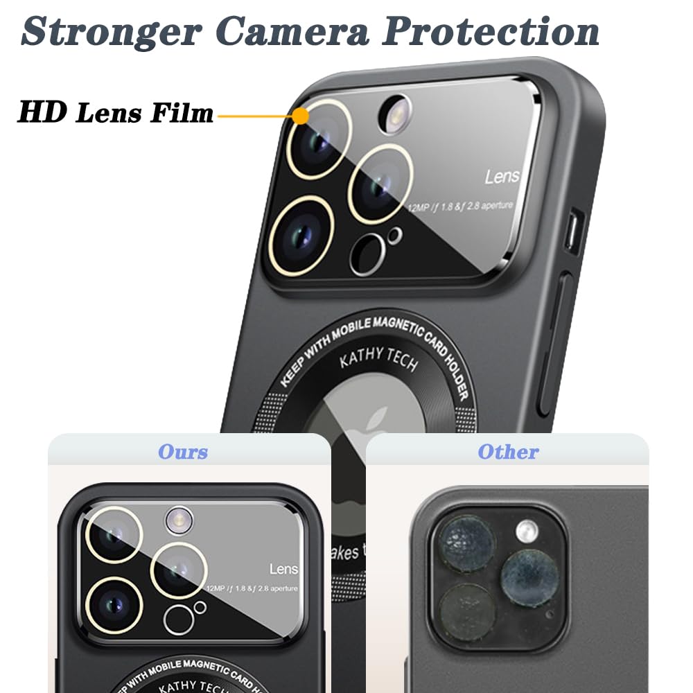 Dqtaoply For IPhone 14 Pro Case, Slim Matte Case [Large Window - View #9