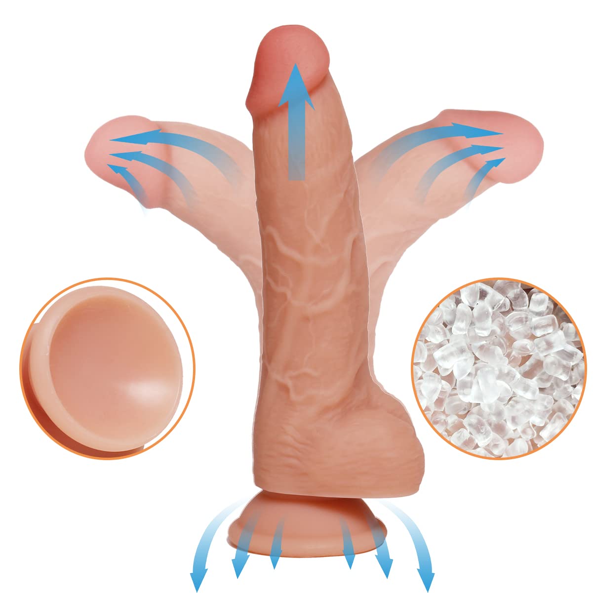 Dildo Realistico Vibratoreper Donna Professionale Telecomando Clitoride Punto G Squirting Vibratore Anale Sexytoysys Uomo Coppia 10 Modalità Sex Toys Vibratoriper Donne Anali XXL per Coppie,A26021016
