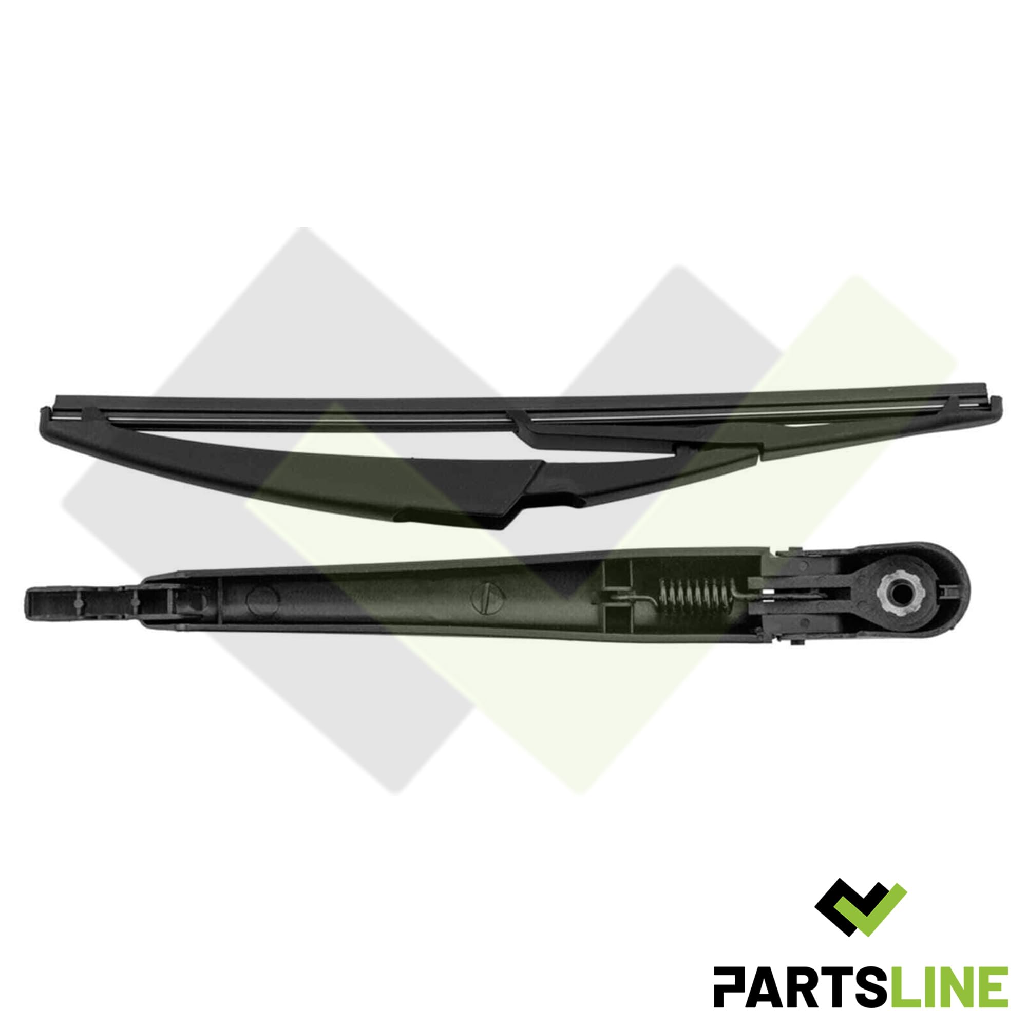 Bras D'essuie-glace Arrière RIDEX 175 Mm - Pour Citroën C4, Avec Cache Et Balai Intégré