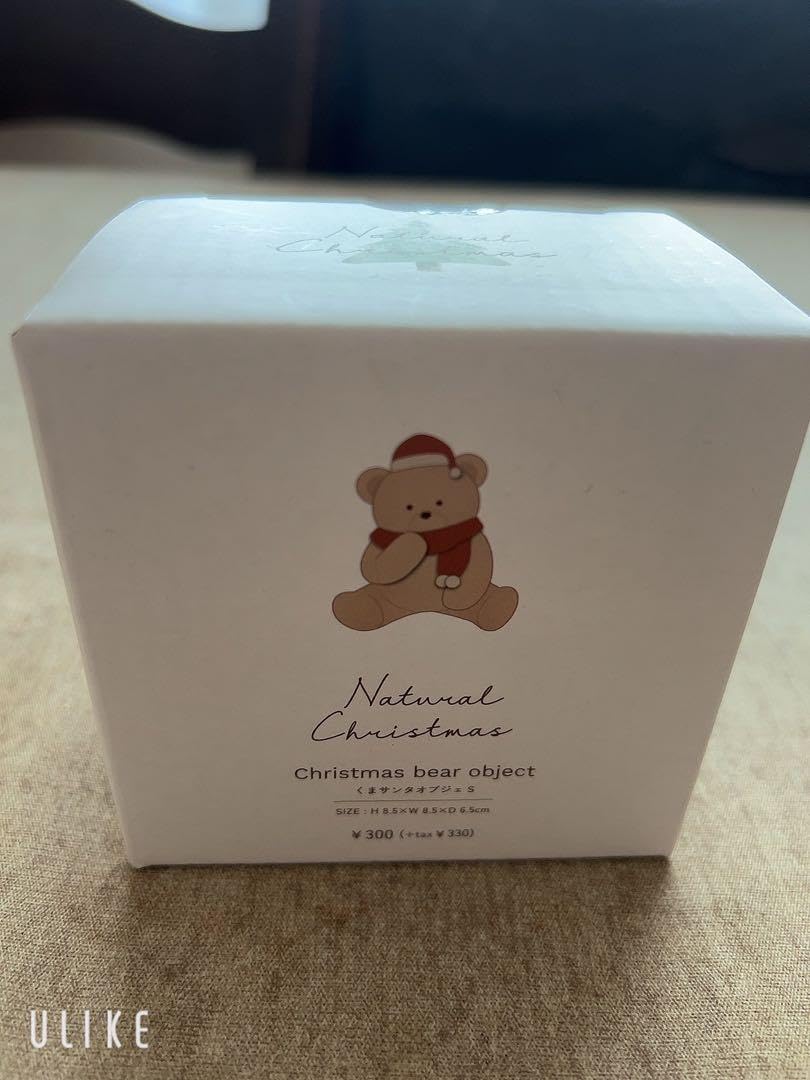 Amazon.co.jp: 3coins くまぬいぐるみ スノードーム オブジェS