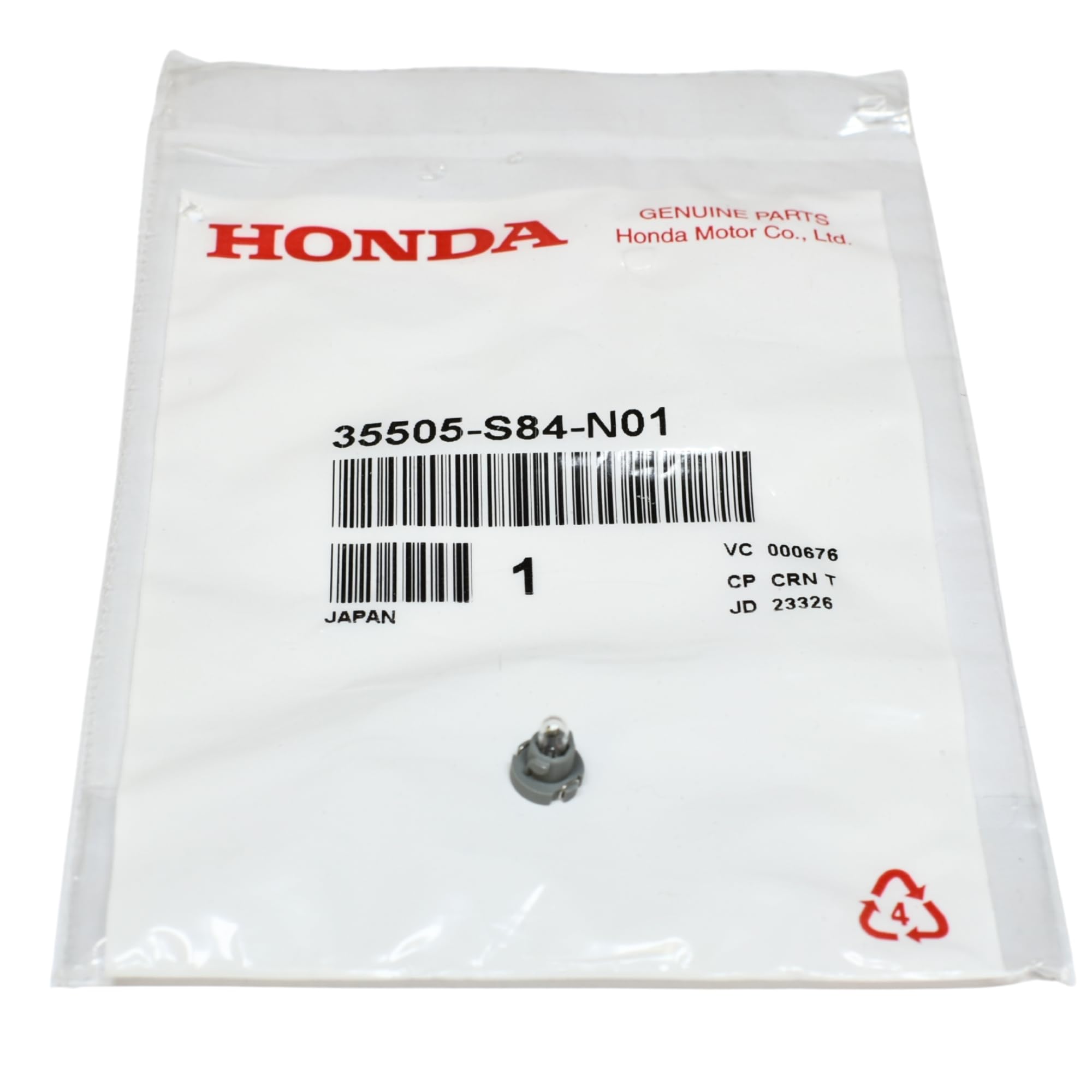 Genuine Honda Bulb (T3) (14V 50MA)