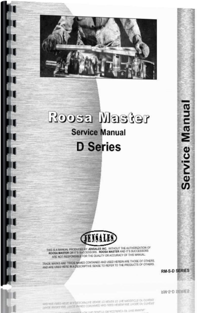 Roosa Master D Injection Pump Service Manual