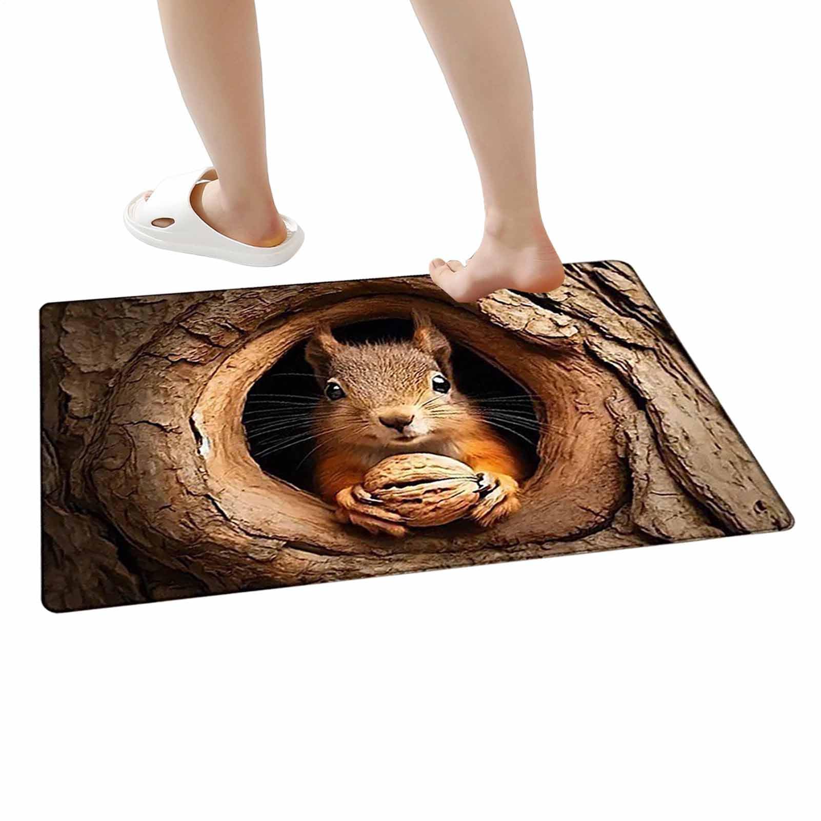 Tapis écureuil pour animaux de compagnie cadeau anniversaire doux