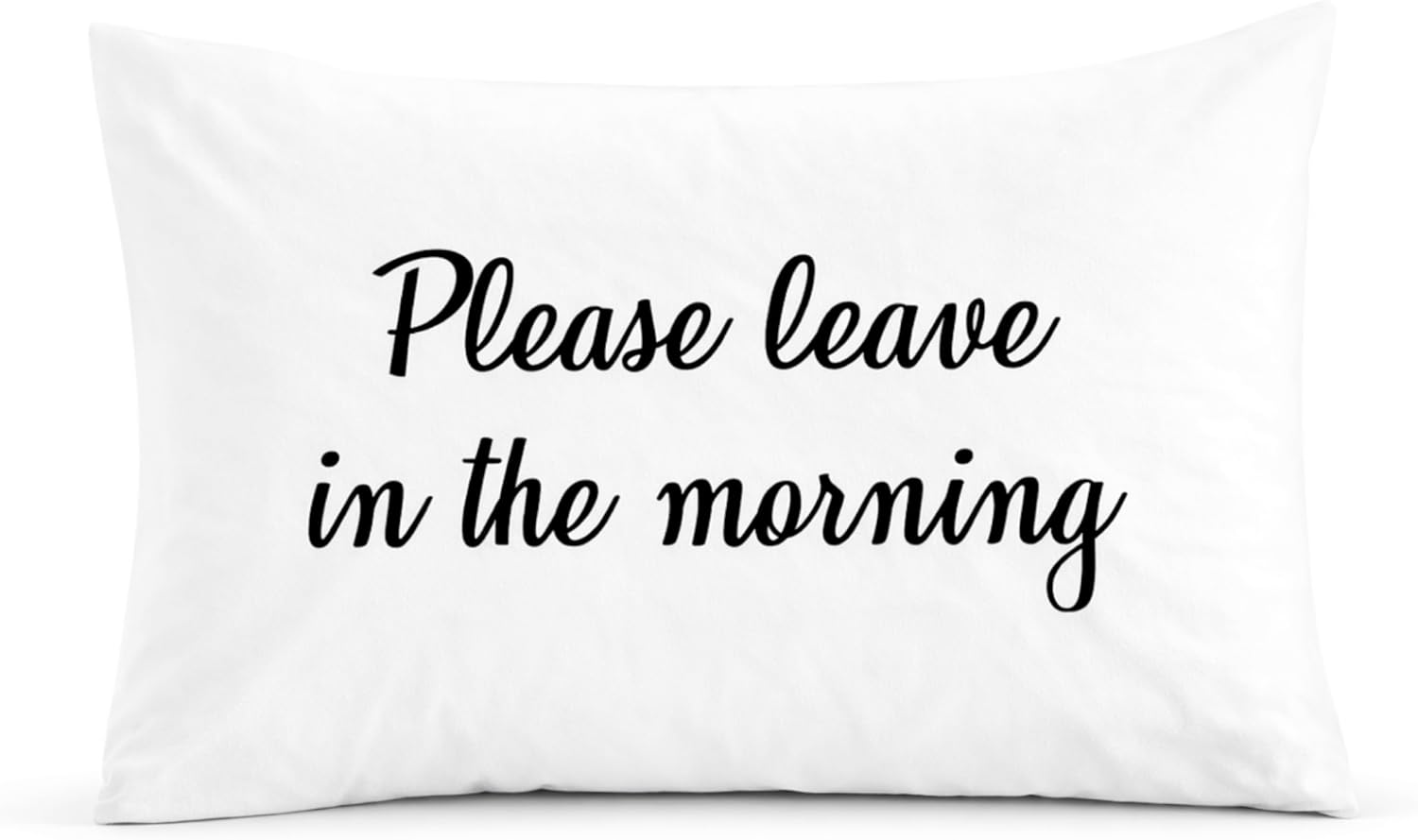 Hilarious Guest Room Pillow Cover for Spare Bedroom Décor | Funny Pillow Covers for Overnight Guest | Inlaw Gift Idea | Guest Bedding | Unwelcome Home Décor | Funny Throw Pillow Covers 20" x 30"