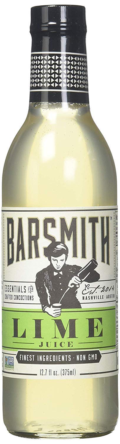 BARSMITH Cocktail Mixers Sweetened Lime Juice 12.7 Fl Oz - Case of 6