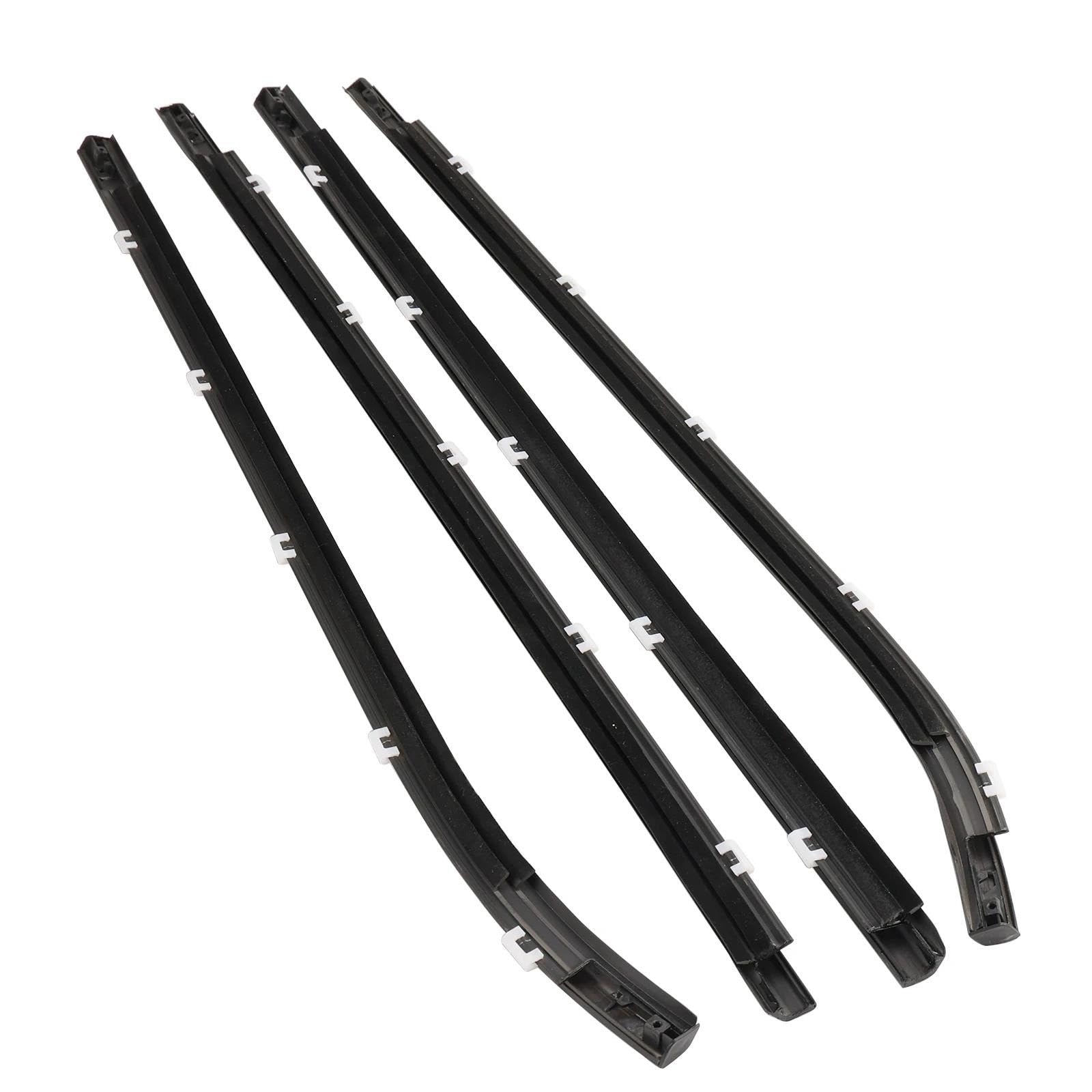 Yijiavsx One Color Car Weather Stripping 4Pcs Outside Door Weatherstrip Belt 822102L000 For Hyundai I30 2008 2009 2010 2011