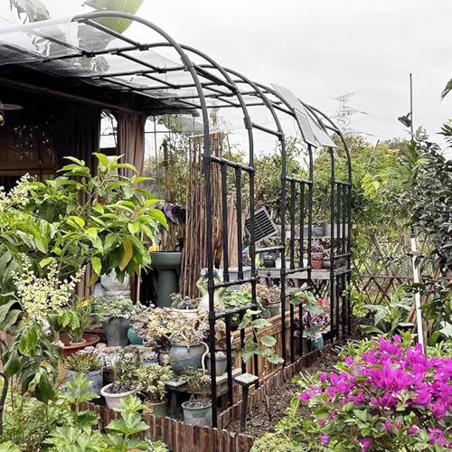 Arche de jardin résistante aux intempéries pour stopper l'affaissement des rosiers - 7