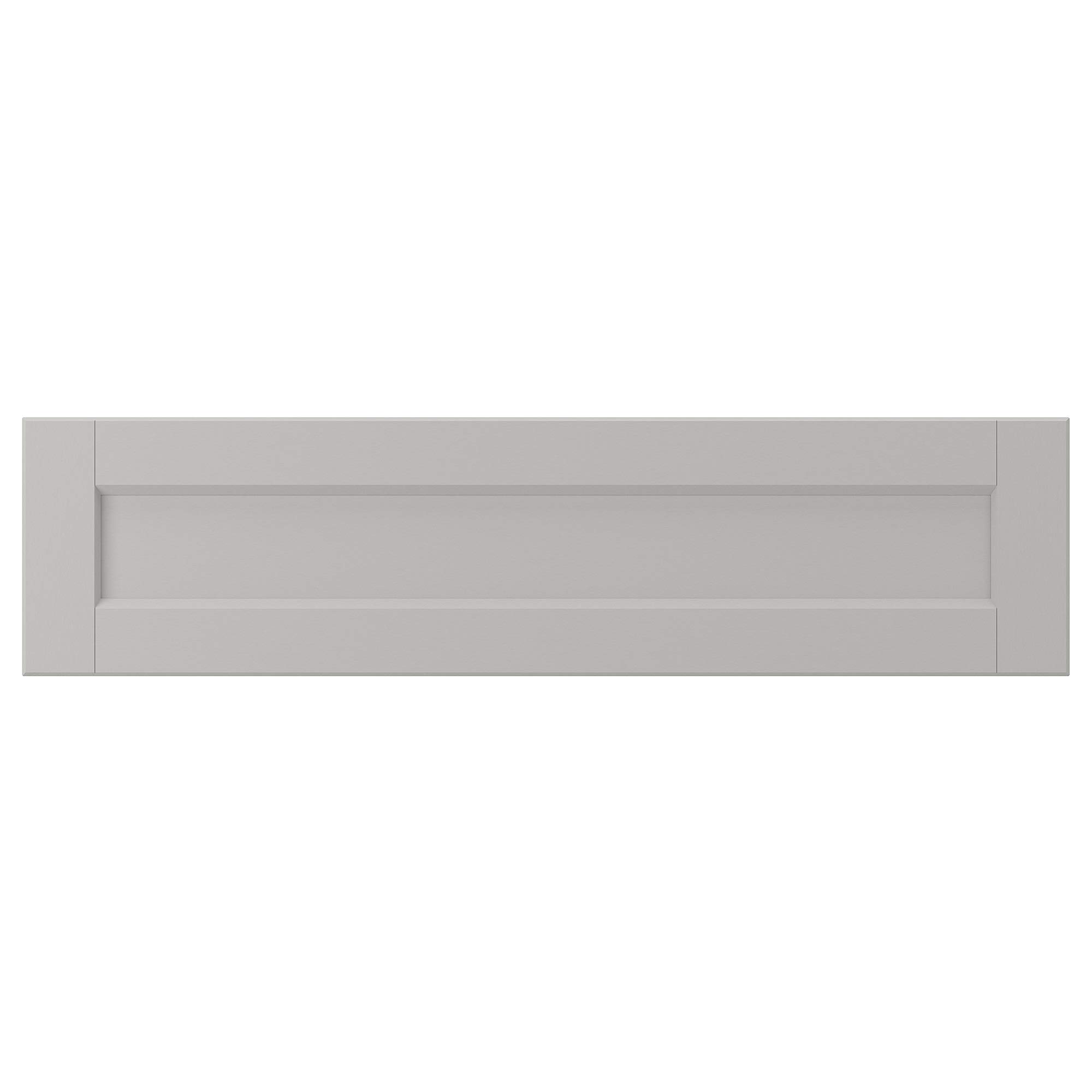 Façade de tiroir LERHYTTAN 80x20 cm en gris clair au design intemporel