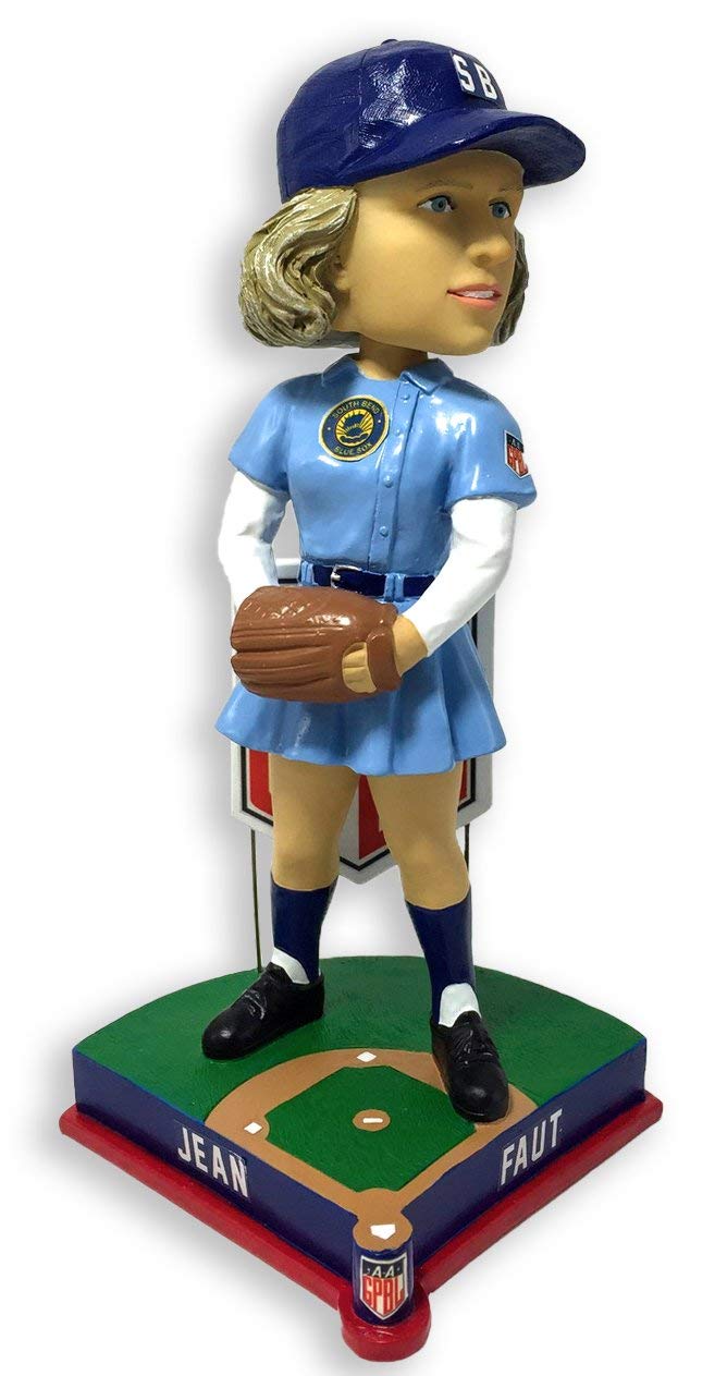 Jean Faut South Bend Blue Sox AAGPBL All-Stars Bobblehead AAGPBL