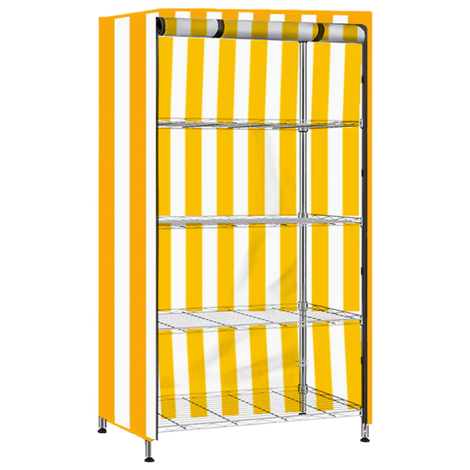 Regalabdeckung, vielseitiger Schutz für Gitter und Regale, wasserdicht, 210D, staubdicht, für Schrank, Garage, Innen- und Außenbereich, Speisekammer, Küche, Organisation