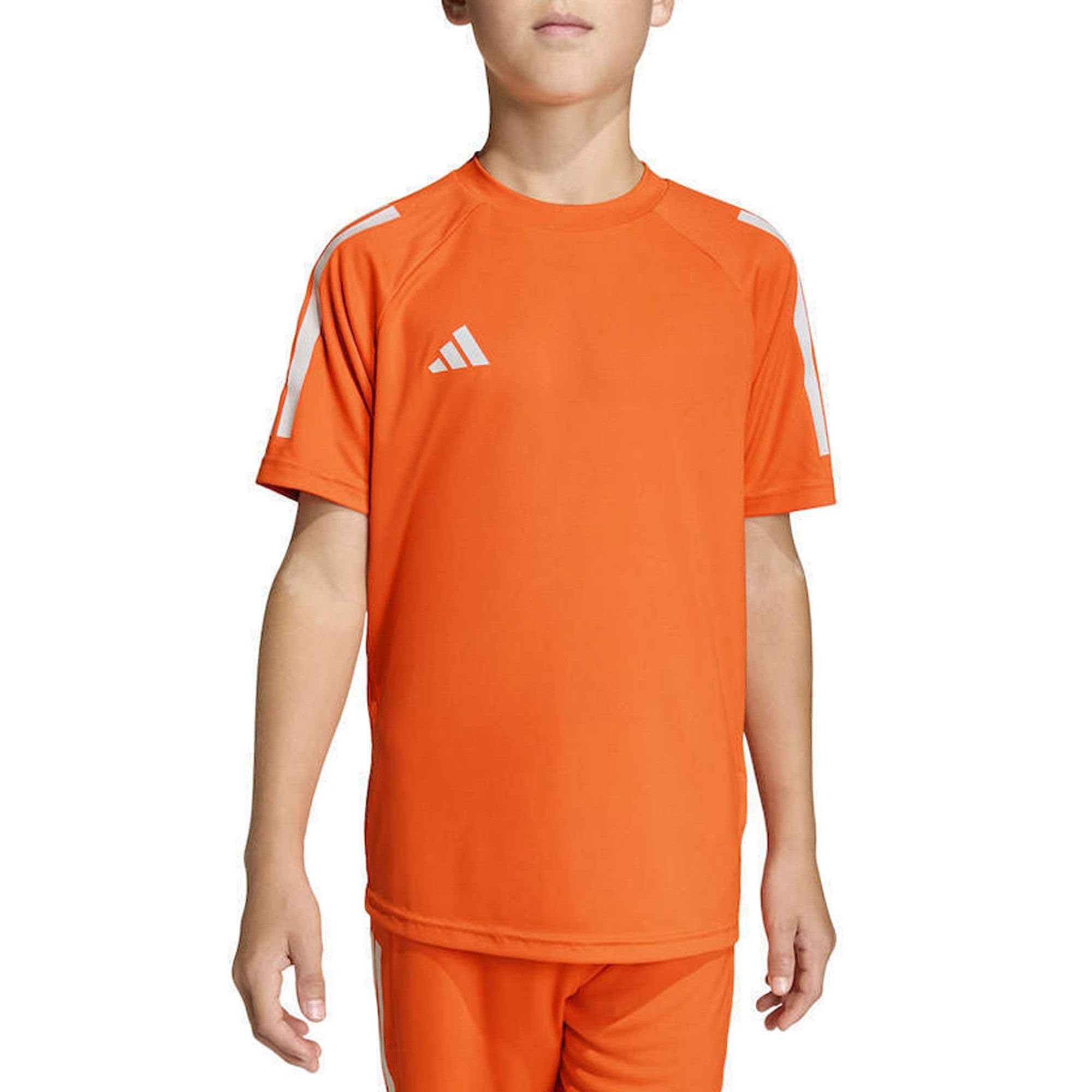 Adidas Boys Orange Sereno Training Top  in Size 11 - 12 Years, Sports Direct