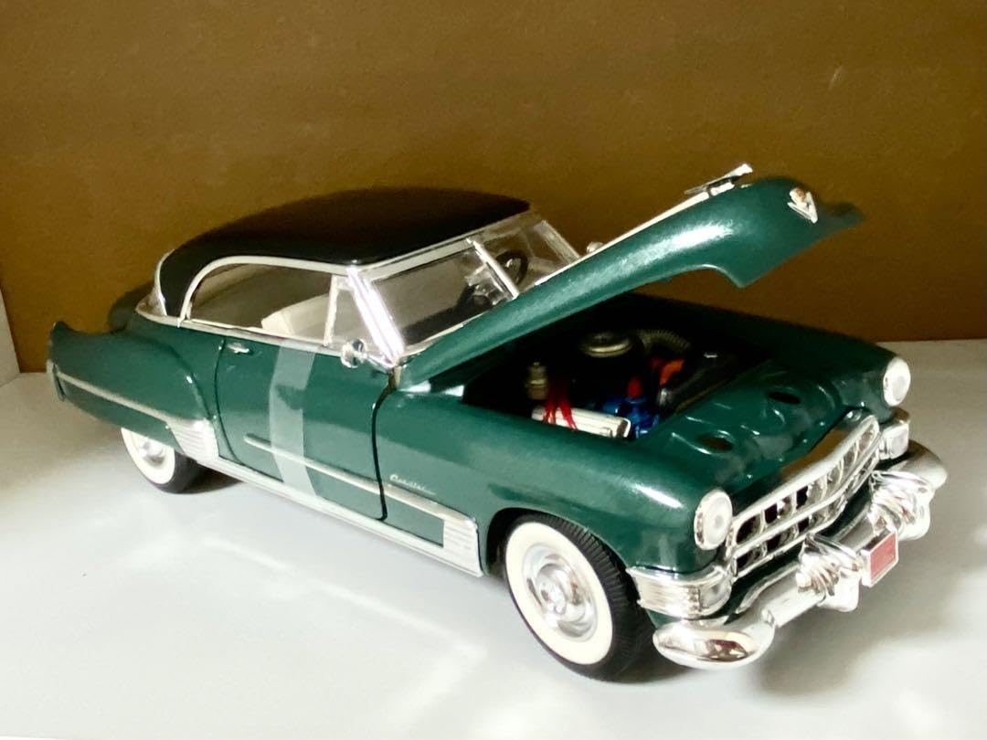 1/18 アメ車　ミニカー キャディラック　クーペ　ドヴィル Amazon | アメ車 ミニカー '49 キャデラック クーペ ドヴィル 1