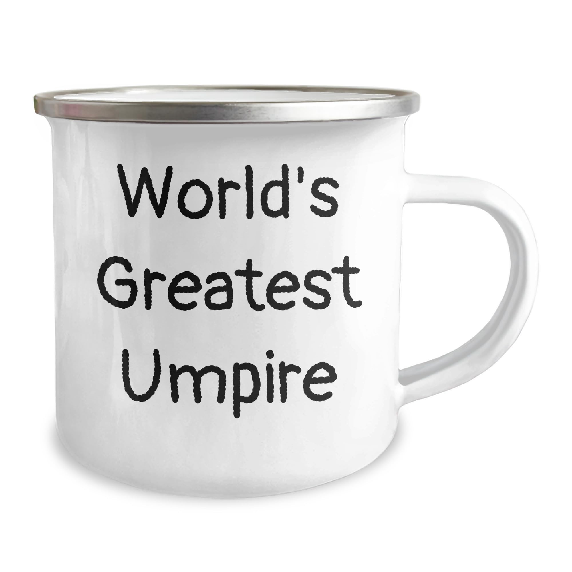 World's Greatest Umpire Umpire Camping Mug Funny Birthday Unique Gift for Umpire Enthusiasts from Friends and Family