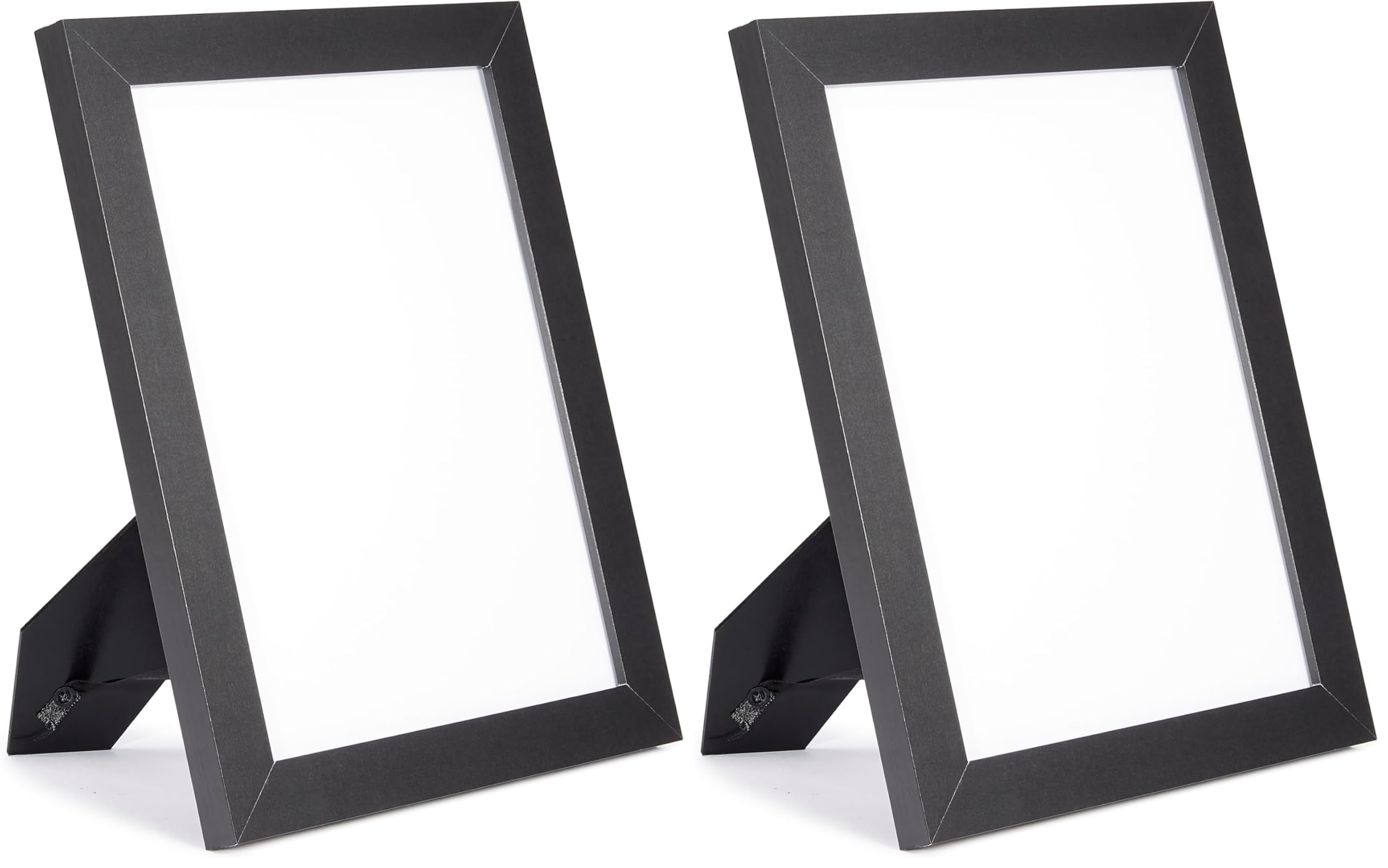 Cadre photo bois rectangulaire noir 28x21.6 cm pour éviter de corner vos affiches