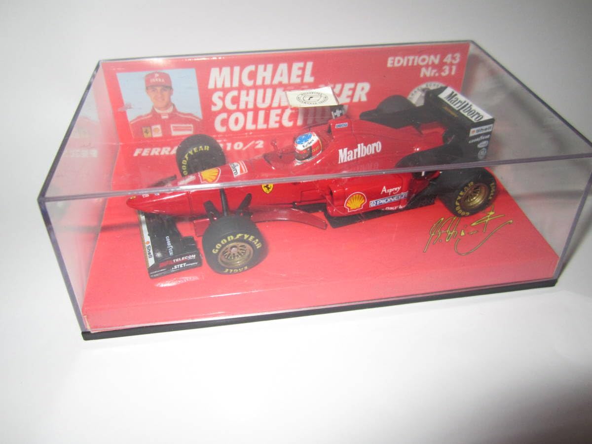 ミニチャンプス 1/43 フェラーリ F310/2 M.シューマッハ マルボロ