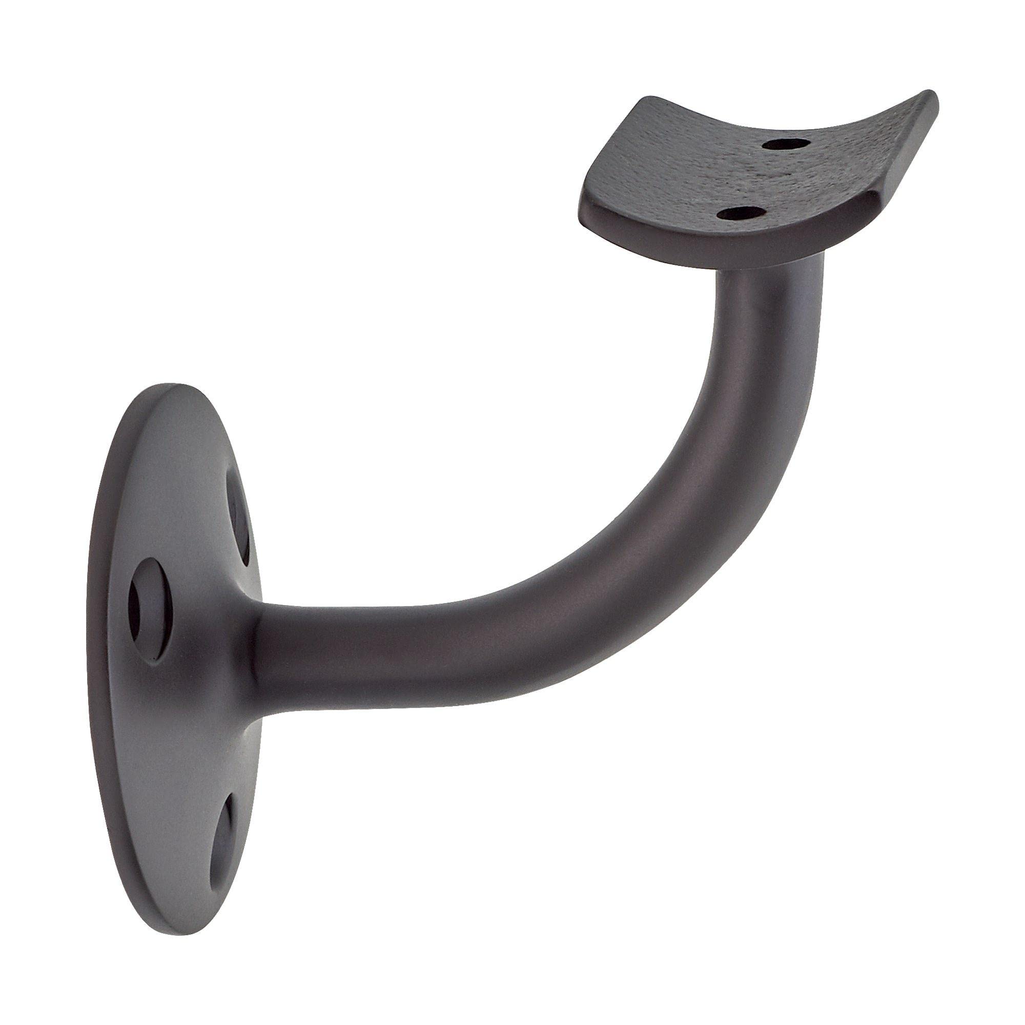 2" Dia. Oil Rubbed Bronze 3-Screw Hand Rail Bracket for 2-inch Bar Rail