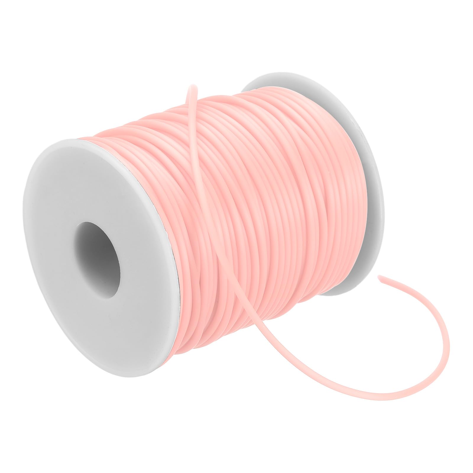 PATIKIL Hollow Pipe Rubber Cord 55 Yards 2mm
