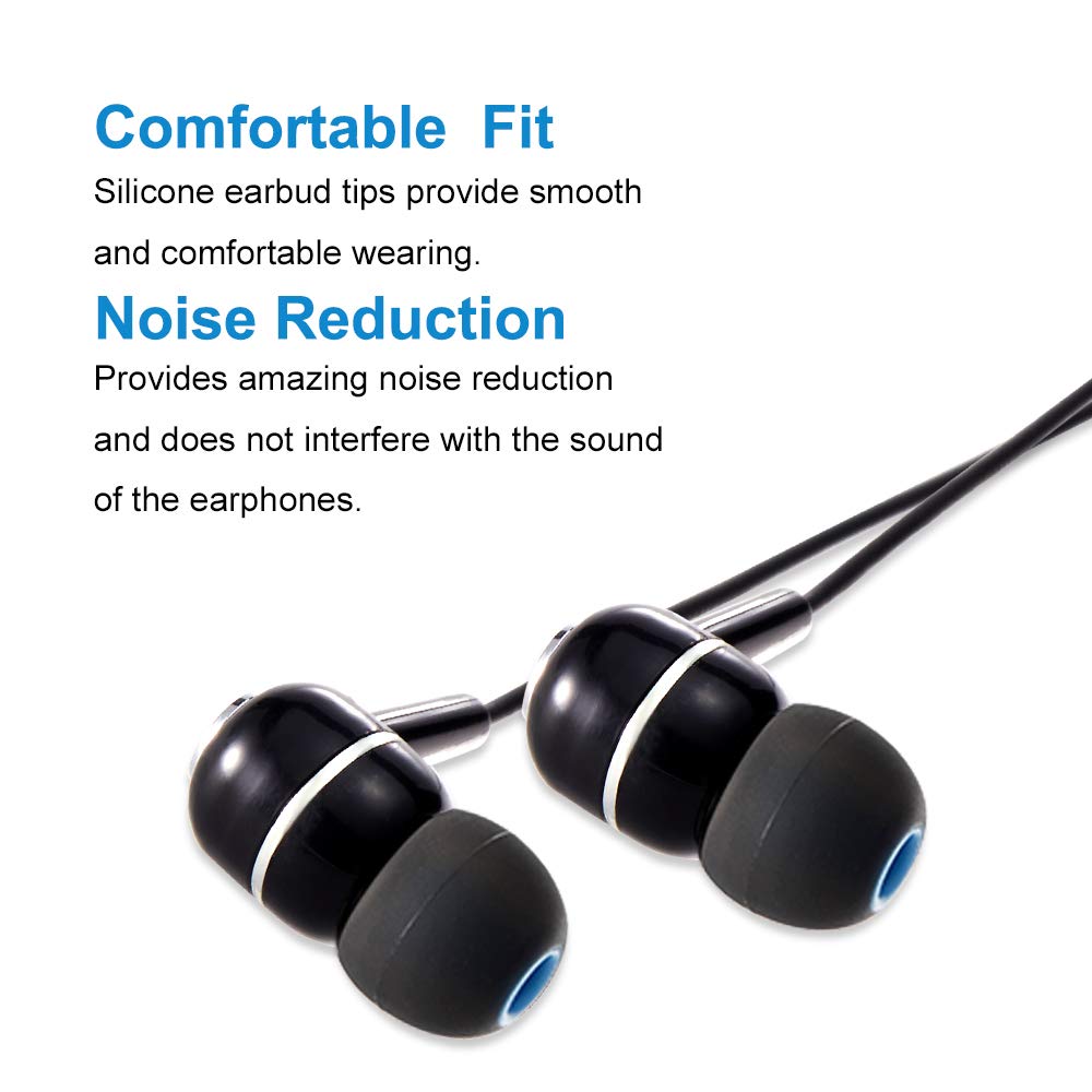 Lot De 8 Paires D'embouts De Rechange Pour écouteurs Intra