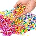 Pony Beads, 4,600 pcs 9mm Pony Beads Set in 27 Colors with Letter Beads, Star Beads and Elastic String for Bracelet Jewelry Making by INSCRAFT