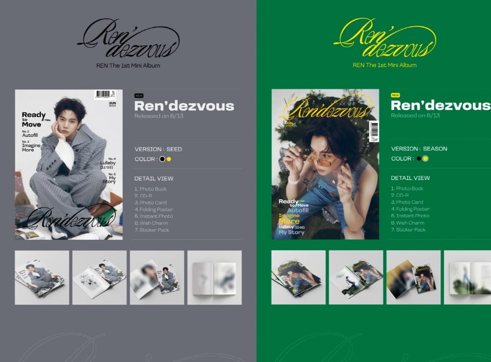 NU'EST W × C-H-C セット(REN) Amazon.co.jp: レン ン ニューイースト REN - Ren'dezvous