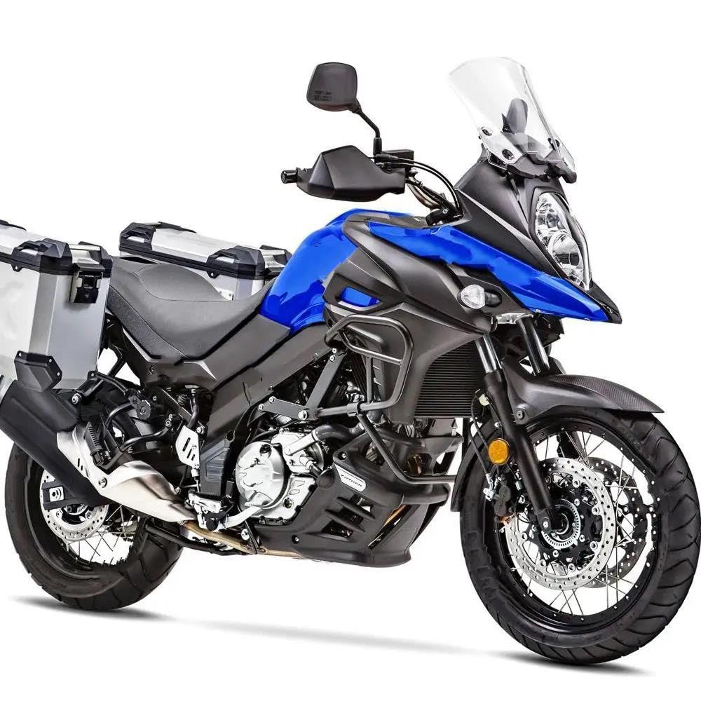 Protectores Manos Moto para V-Strom para DL650 para DL 650 para VStrom 2004-2022 Protector Manos Motocicleta Protectores Manillar(Black)