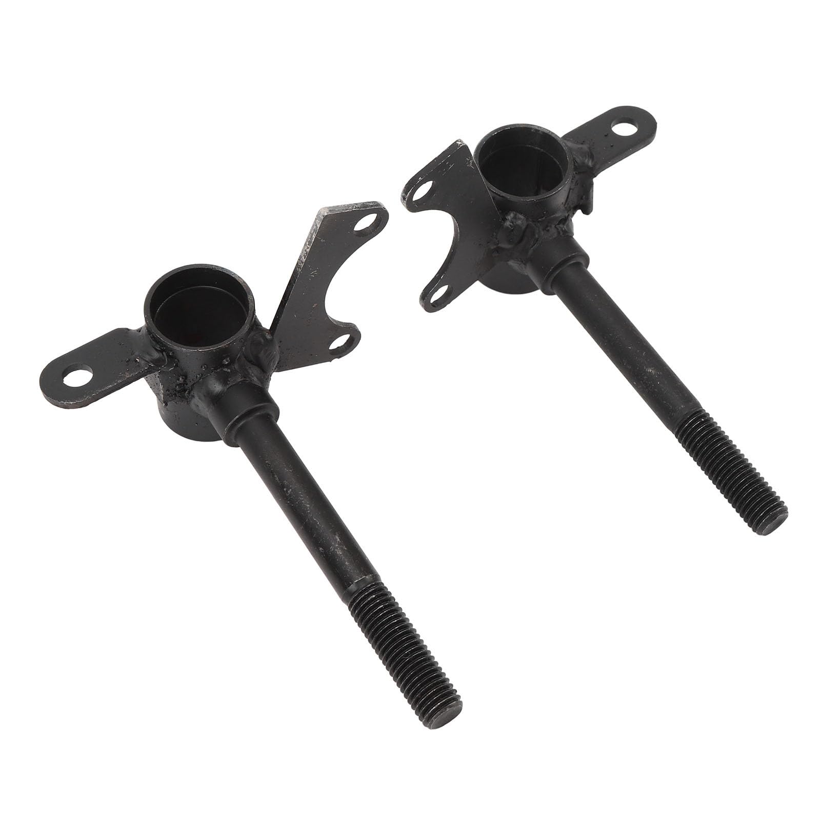 Generic 10 Mm Hochfeste Vorderrad-Achsschenkelspindel für 110 Go Kart Quad ATV, Rostfreier Schwarzer Stahl, Komplettes Ersatzset für Geländefahrzeuge