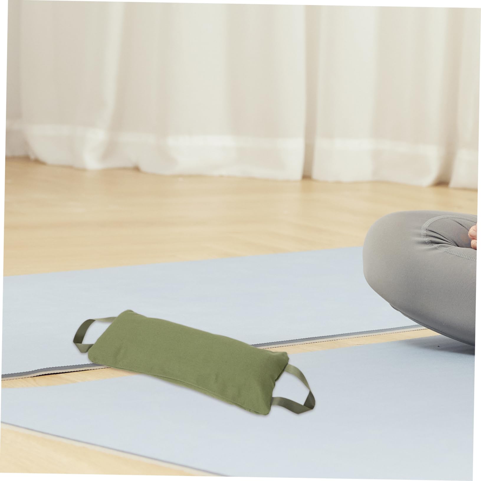 Abaodam 1stück Leichter Gefüllter Sandsack Für Fitness Und Yoga-Training Anpassbar Für Effektives Beintraining Und Gewichtsbelastung Für Zuhause Und Unterwegs