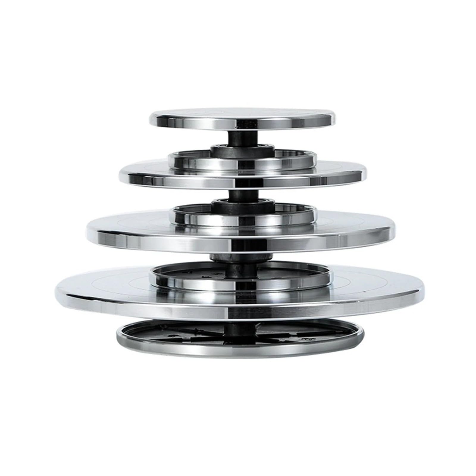 15cm-30cm Double Face Turntable For Ceramic Clay Sculpture Platform Pottery Wheel Rotary Tools